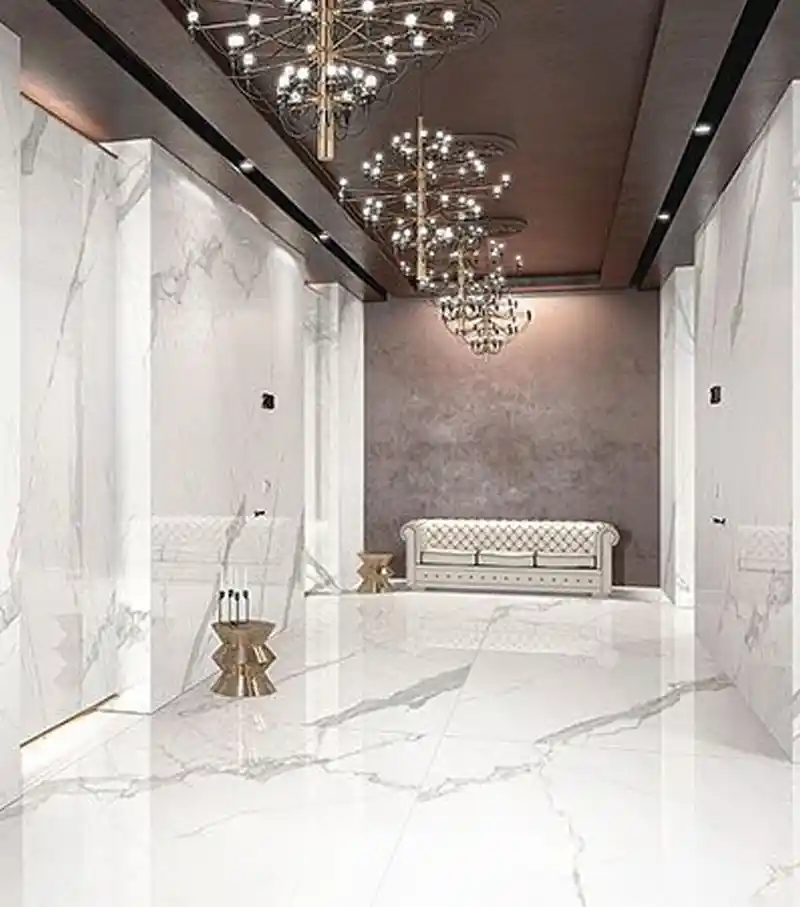 statuario marble interior application