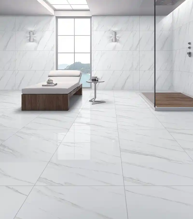 statuario marble slab selection process