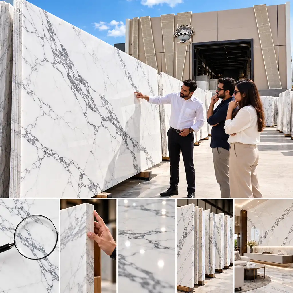Statuario marble slab buying guide